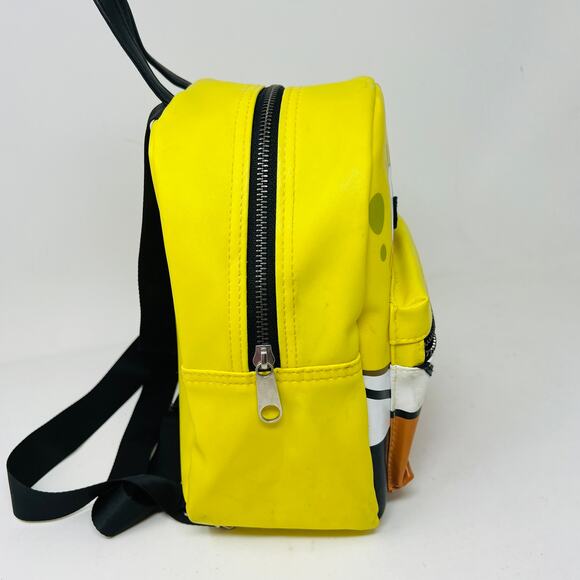 NEW! Bioworld Spongebob Squarepants Mini Backpack Bag Yellow - Picture 2 of 9